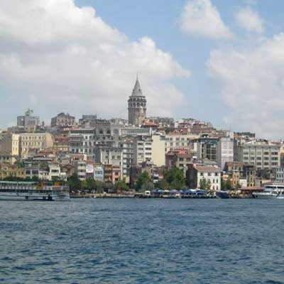 Beyoglu district in Istanbul