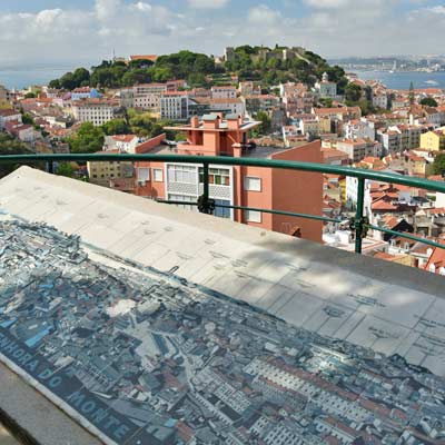 lisbon viewpoint hill