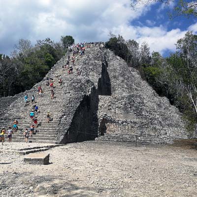 Coba temple cancun