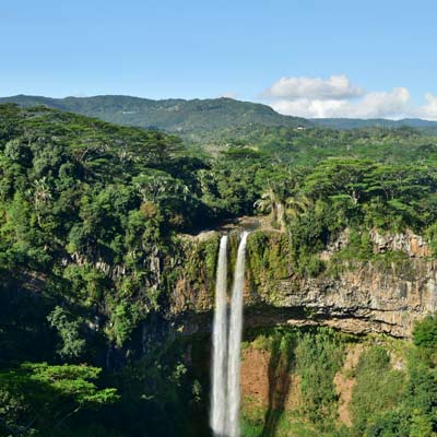 cascade de Chamarel Maurice