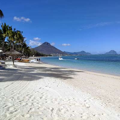 Flic en Flac beach Mauritius