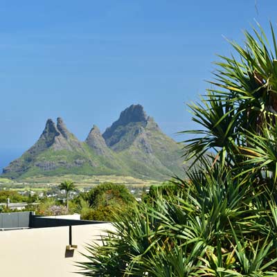 Trou aux Cerfs viewpoint  Mauritius