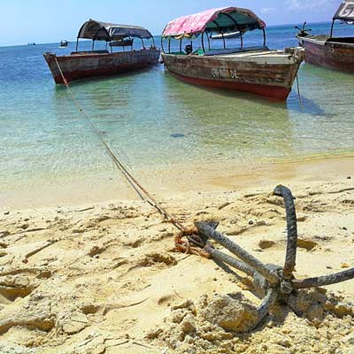 Zanzibar tour boat