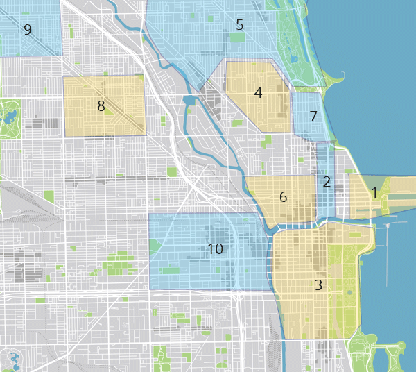 Where To Stay in Chicago district area
