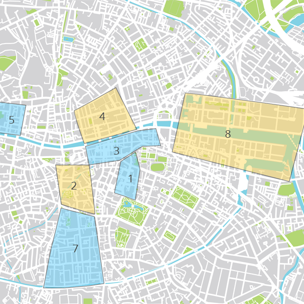 Dublin gdzie się zatrzymać nocleg dzielnice rejony