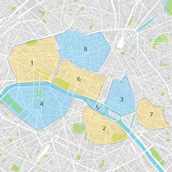 Where To Stay in paris district area